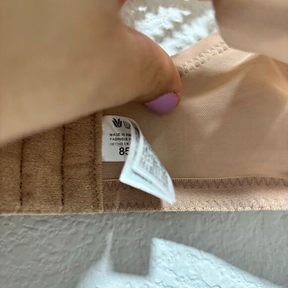 Wacoal Underwired Adjustable Balconette Bra Sheer Beige 34DDD - Picture 8 of 9